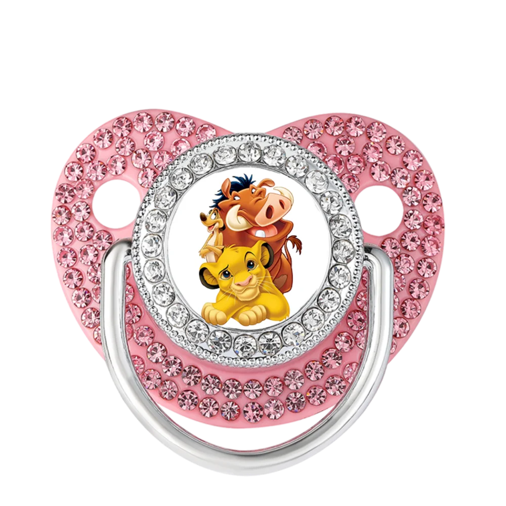 Chupete de lujo para bebé 2025, chupete ostentoso para recién nacido, juego de masticación oral para bebé, regalo para bebé Chupeta de 0 a 6M