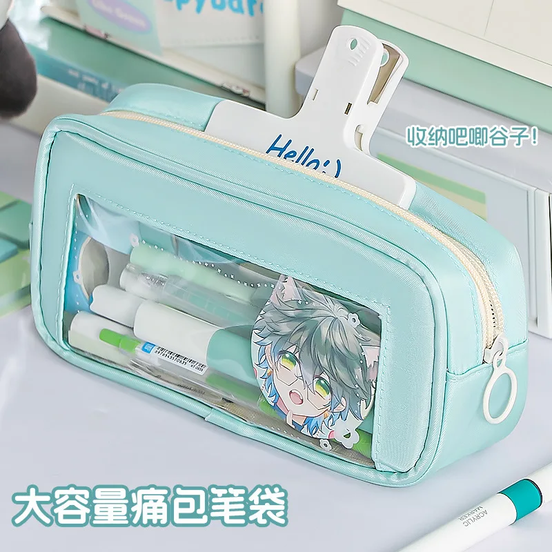 Estuche escolar con ventana para organizar lápices infantil - imagen 4