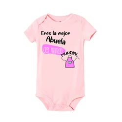 Body bebé Eres la mejor abuela del mundo - Regalo Baby Shower