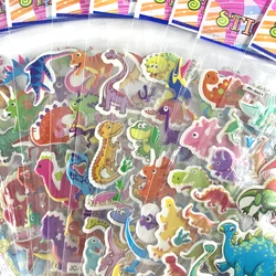 Pegatinas 3D de dinosaurios impermeables para niños y manualidades