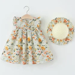 Vestidos de verano sin mangas para niña – Estampado floral