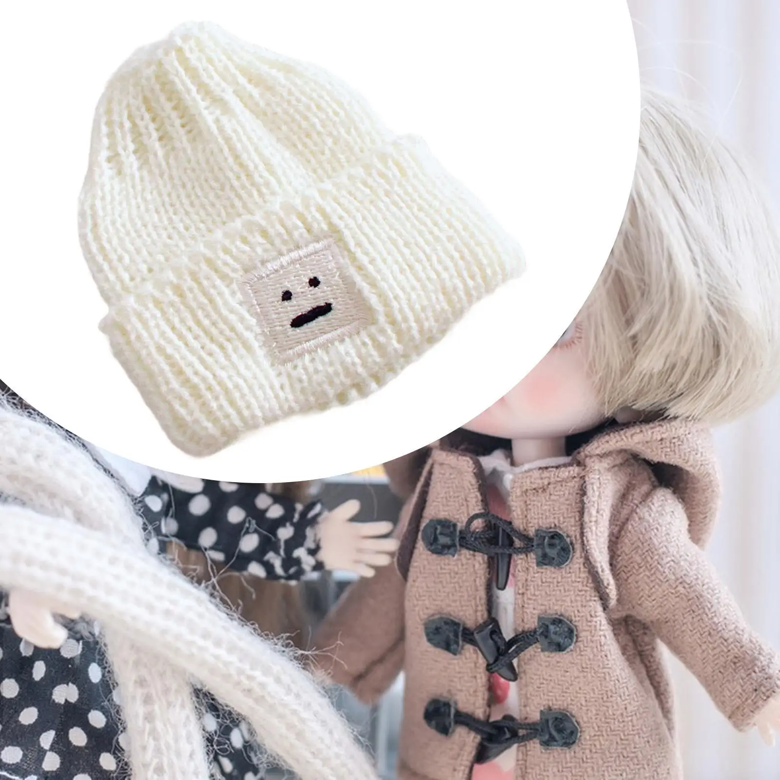 Plush Doll Hat for Kids Birthday Gift Educational Clothing Toy Make Your Own Dolls Doll Clothing Accessories for 17cm 15cm Doll