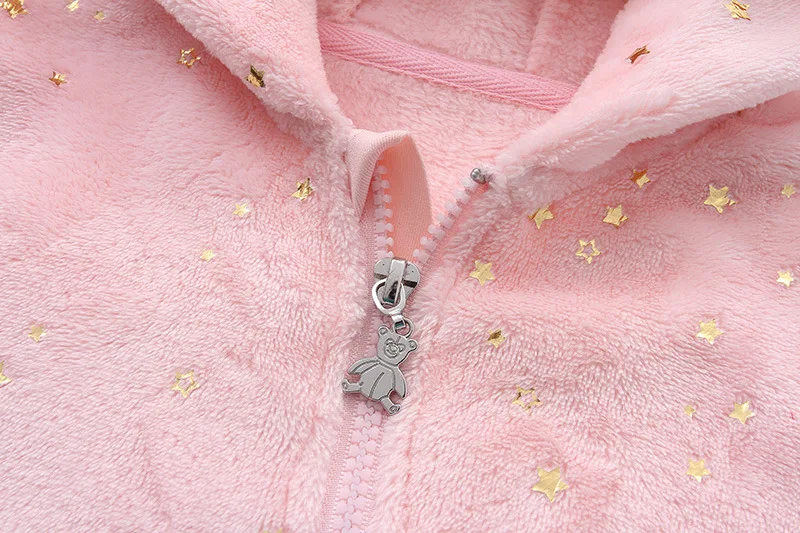 Peleles bonitos de dibujos animados para bebé, pijamas suaves y cálidos, disfraz de Animal infantil, mono con cremallera, ropa para niño y niña recién nacida de 0 a 12 meses - imagen 3