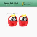 2pcs Basket Red