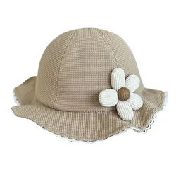 Sombrero de pescador Floral para niña – verano primavera