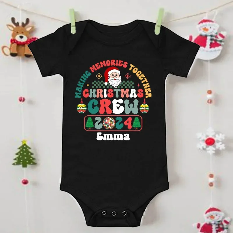 Camiseta familiar Navidad personalizada con nombre para toda la familia - imagen 4