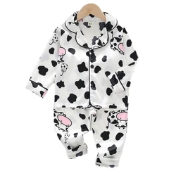 Pijama infantil de manga larga – Conjunto otoño para niñas