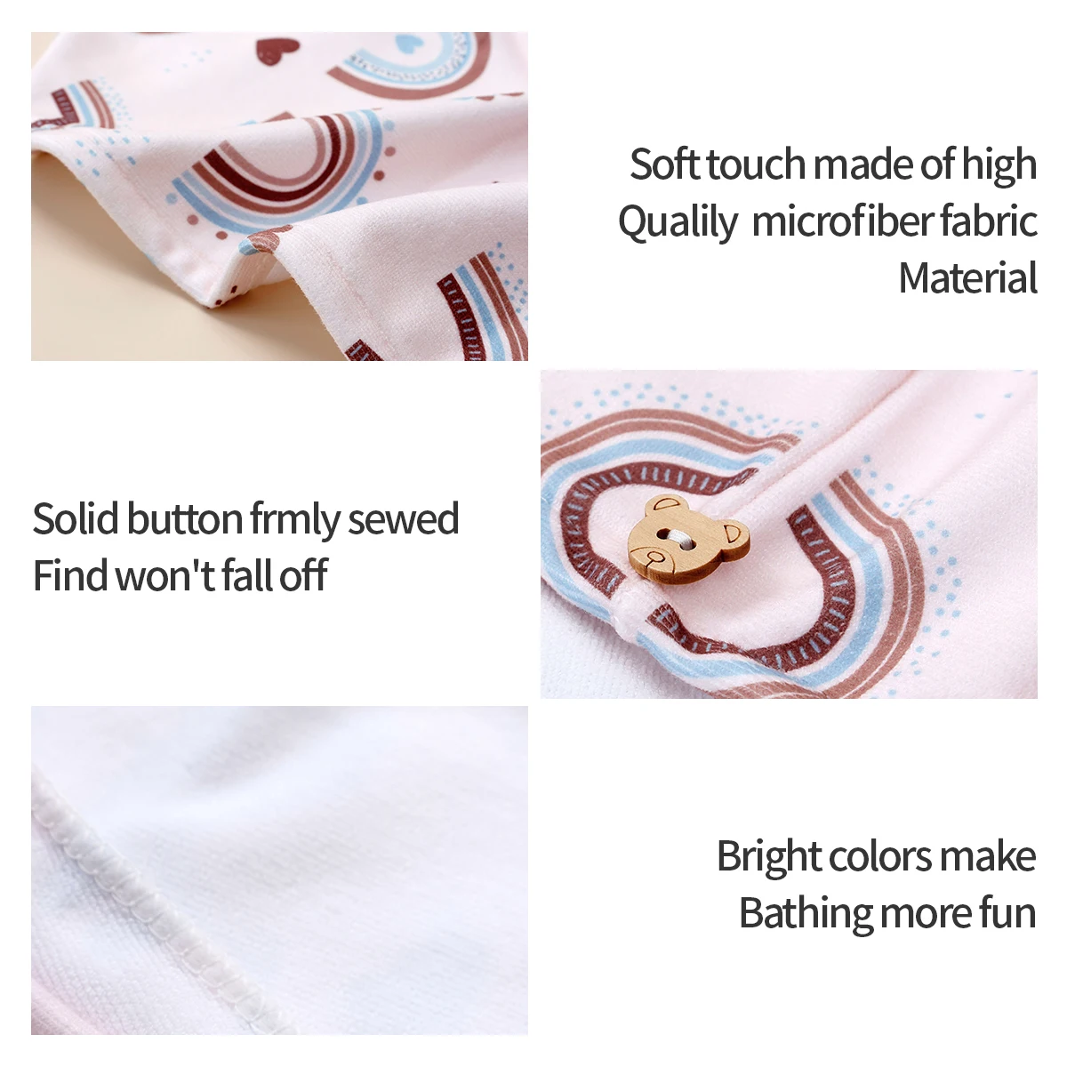 Gorro de pelo seco para padres e hijos, toalla de secado de pelo súper absorbente para mujeres, padres y niños, pelo largo y grueso rizado, 1 ud. - imagen 4