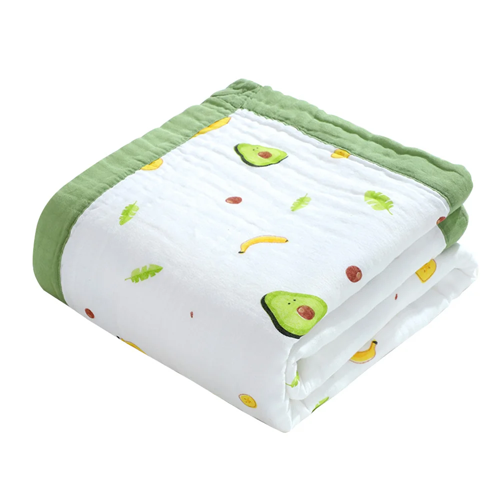 Toalla de baño para bebé, diseño de aguacate de algodón, suave, duradera, de secado rápido, ligera, para piscina, toalla de playa para niños recién nacidos y niños pequeños - imagen 2