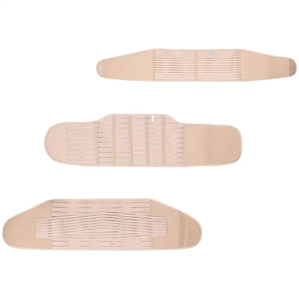Cinturón para el vientre posparto, faja Abdominal, resistente al desgaste, ligero, elástico, diseño Flexible, 3 uds.