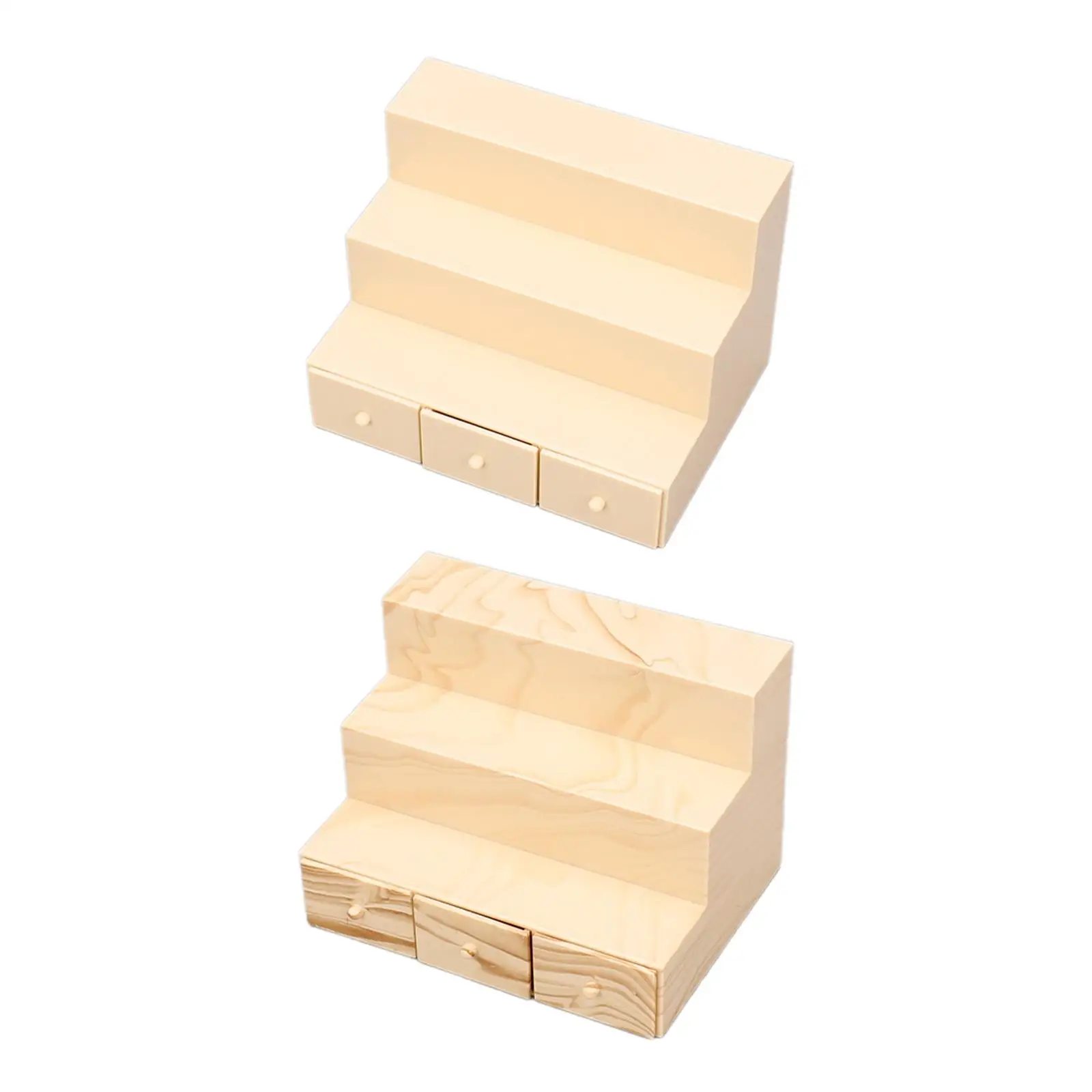 1/12 Scale Miniature Shelf Small Scale Dollhouse Accessory Children Toy Dollhouse Model Supermarket Rack Pretend Play Mini Shelf
