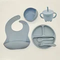Grayish blue-6PcsSet