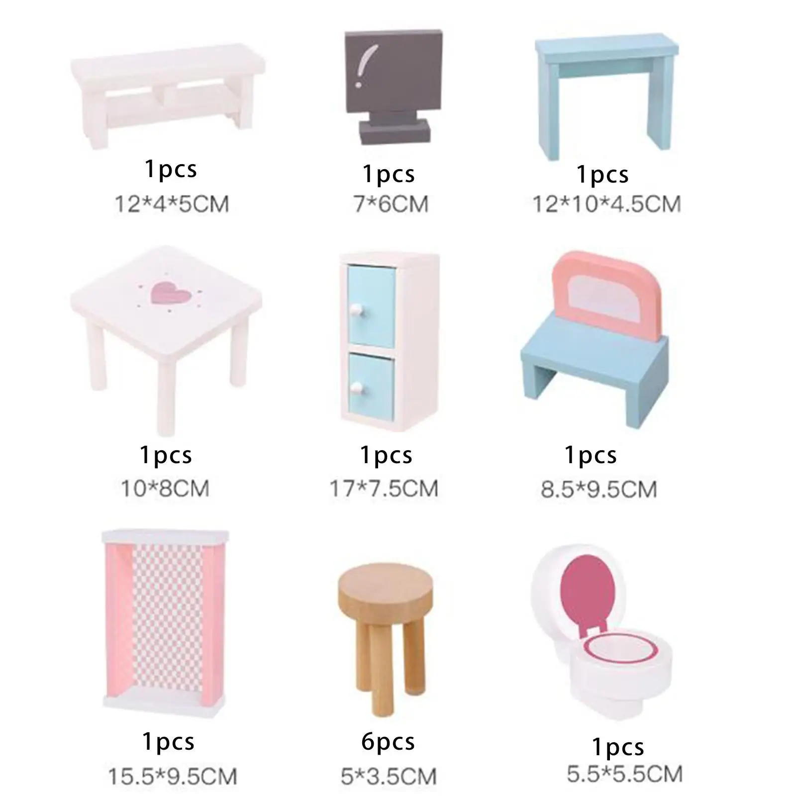 Dollhouse Furniture Mini Dollhouse Chair for Diorama Photo Props Living Room