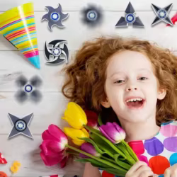 Giroscopio de dedo antiestrés – Juguete sensorial para niños