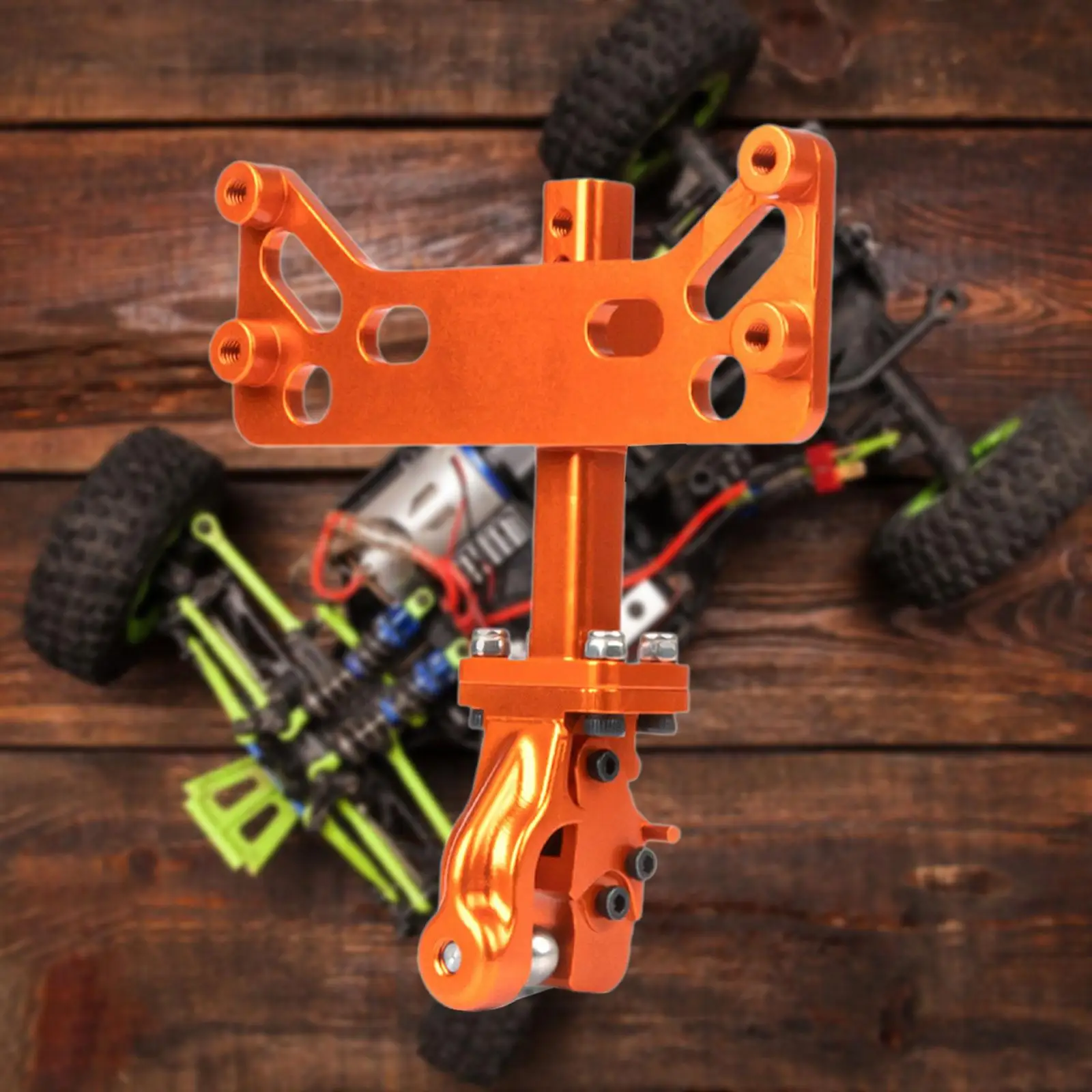 Metal Adjustable Drop Trailer Hitch Receiver Heavy Duty Stong Upgrade Lightweight for 1/6 RC Crawler Hobby Toy Model Accessories