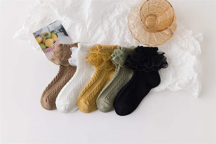 Medias cortas - Detalle algodón