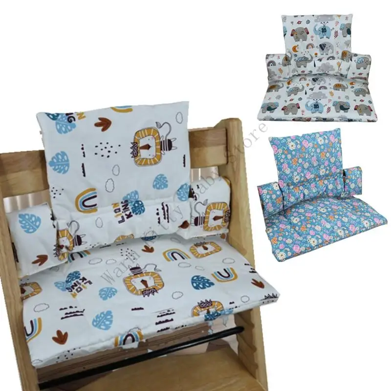 XXFE Cojín Transpirable para Trona Bebé, Cojín Asiento Suave para Soporte Seguro A Comer