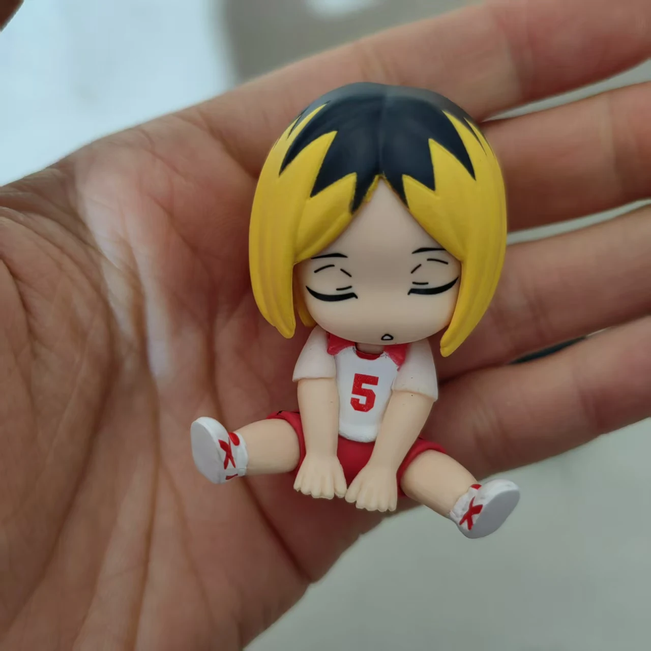 Figura de acción Spot, voleibol juvenil Hinata Yingshan, mirando hacia mostrar el uniforme del equipo, modelo Gacha de torneado y saludo - imagen 5