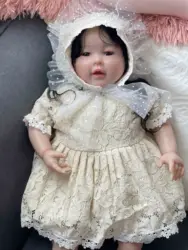 Muñeca Reborn Meilien realista – 60 cm, tacto suave y pelo natural