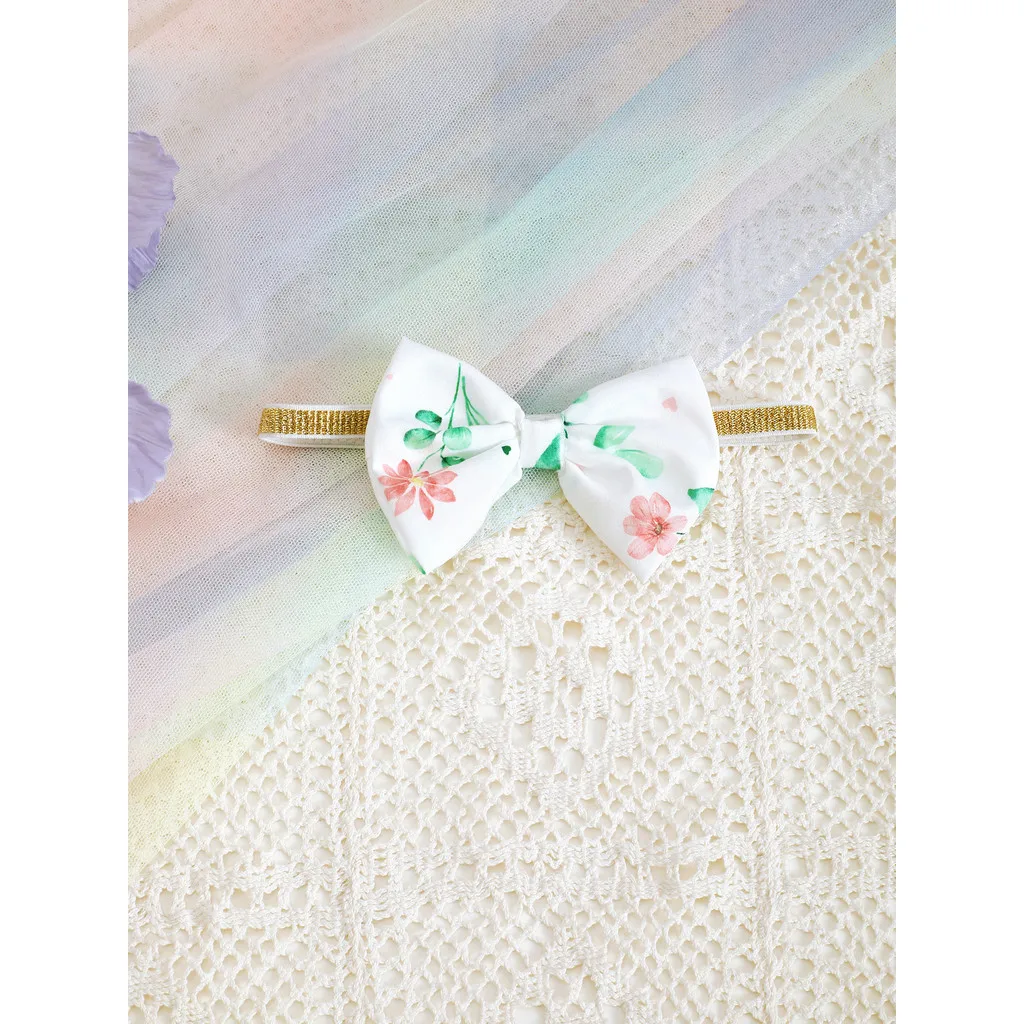 Body + sombreros para niña recién nacida, vestido Floral verde sin mangas con volantes, vestidos bonitos para niña de 1 a 12 meses, 2 uds. - imagen 2