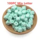 100pcs Mix Green