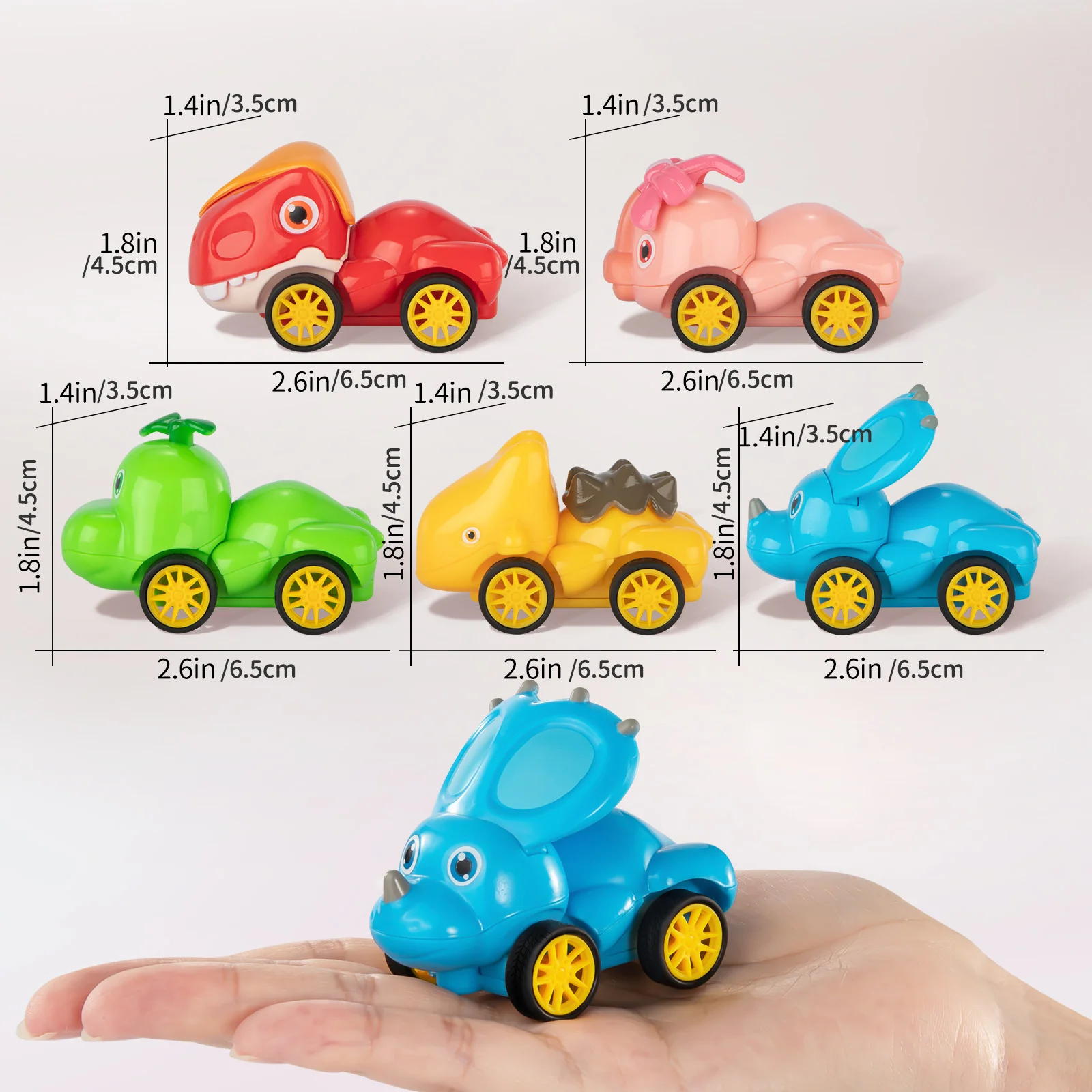 5 Small dinosaur car