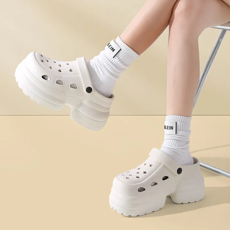 Zapatillas de plataforma para niña – EVA suave con suela gruesa verano - imagen 2