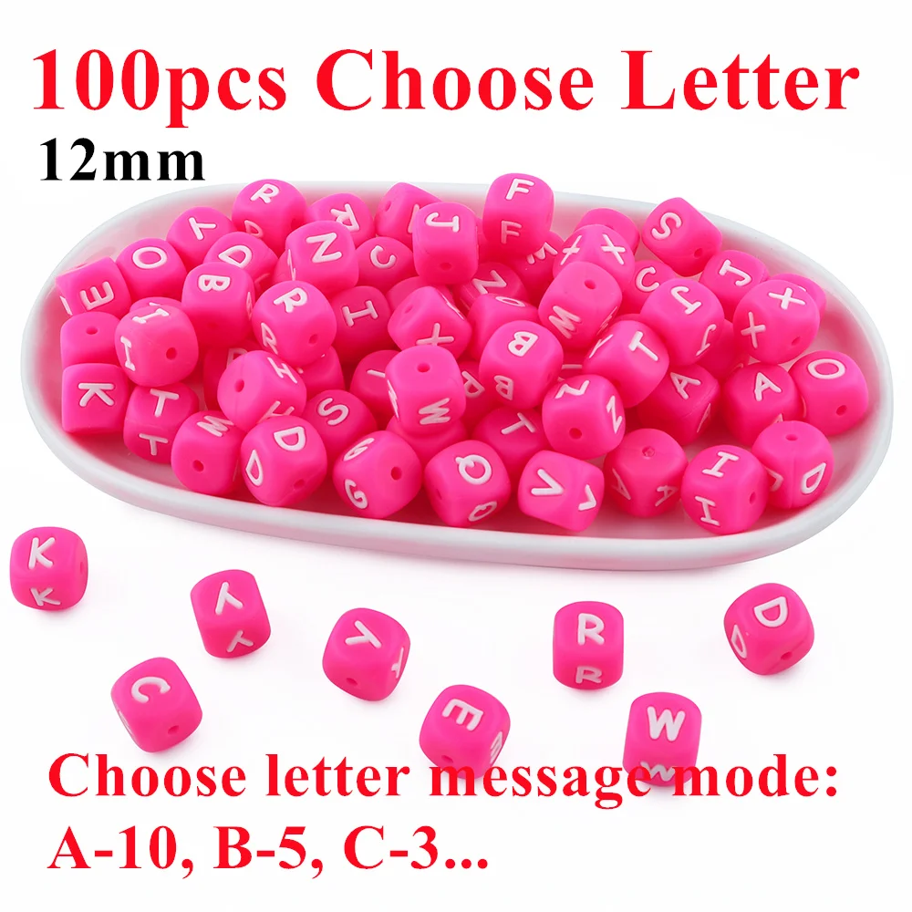 100pcs choose letter