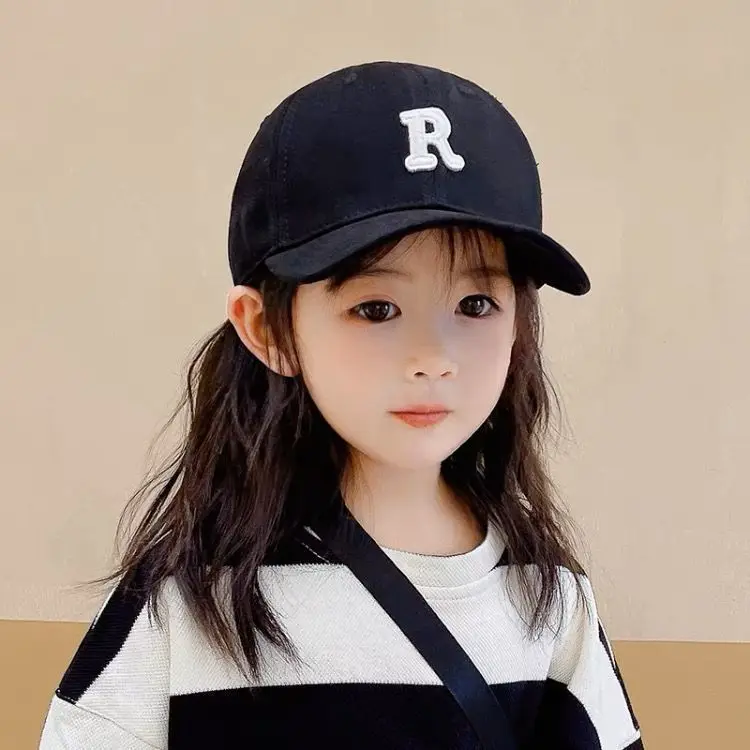 Gorra de béisbol premium niño – Visera pato color sólido - imagen 3