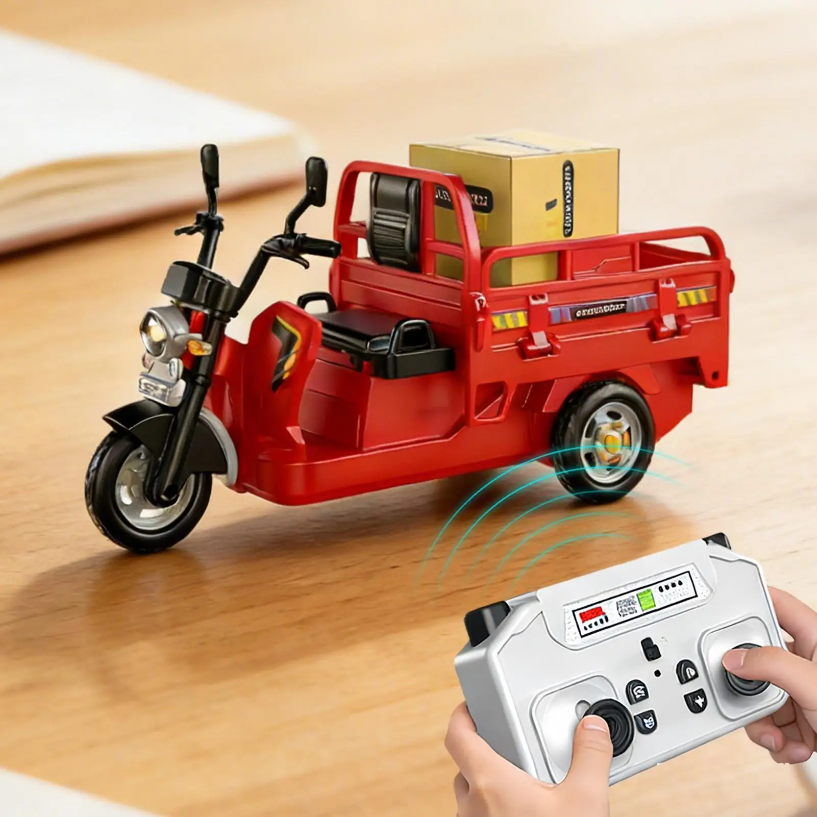 Camión teledirigido con luces y sonido para niños interactivo - imagen 5