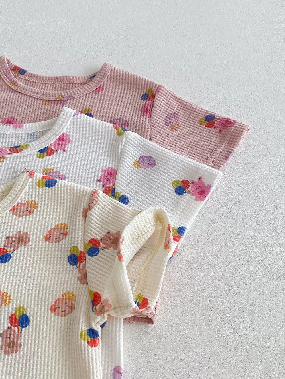 Milangel-Conjunto de pijama para bebé, ropa de dormir para niñas pequeñas, verano, 2024 - imagen 4