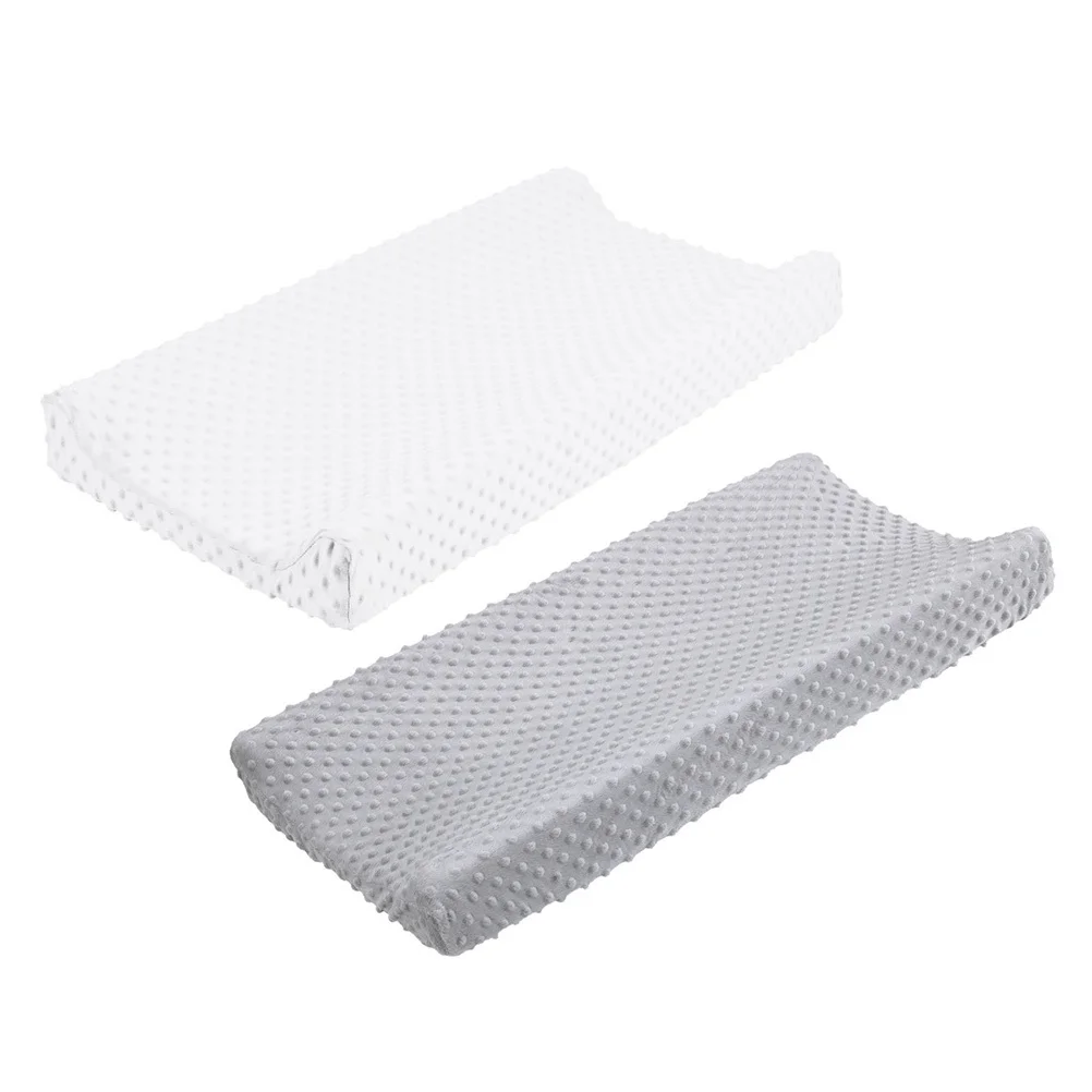 Funda para almohadilla de bebé, Protector impermeable reutilizable lavable para mesa de pañales, cambiador de poliéster suave y agradable para la piel, 2 uds. - imagen 5