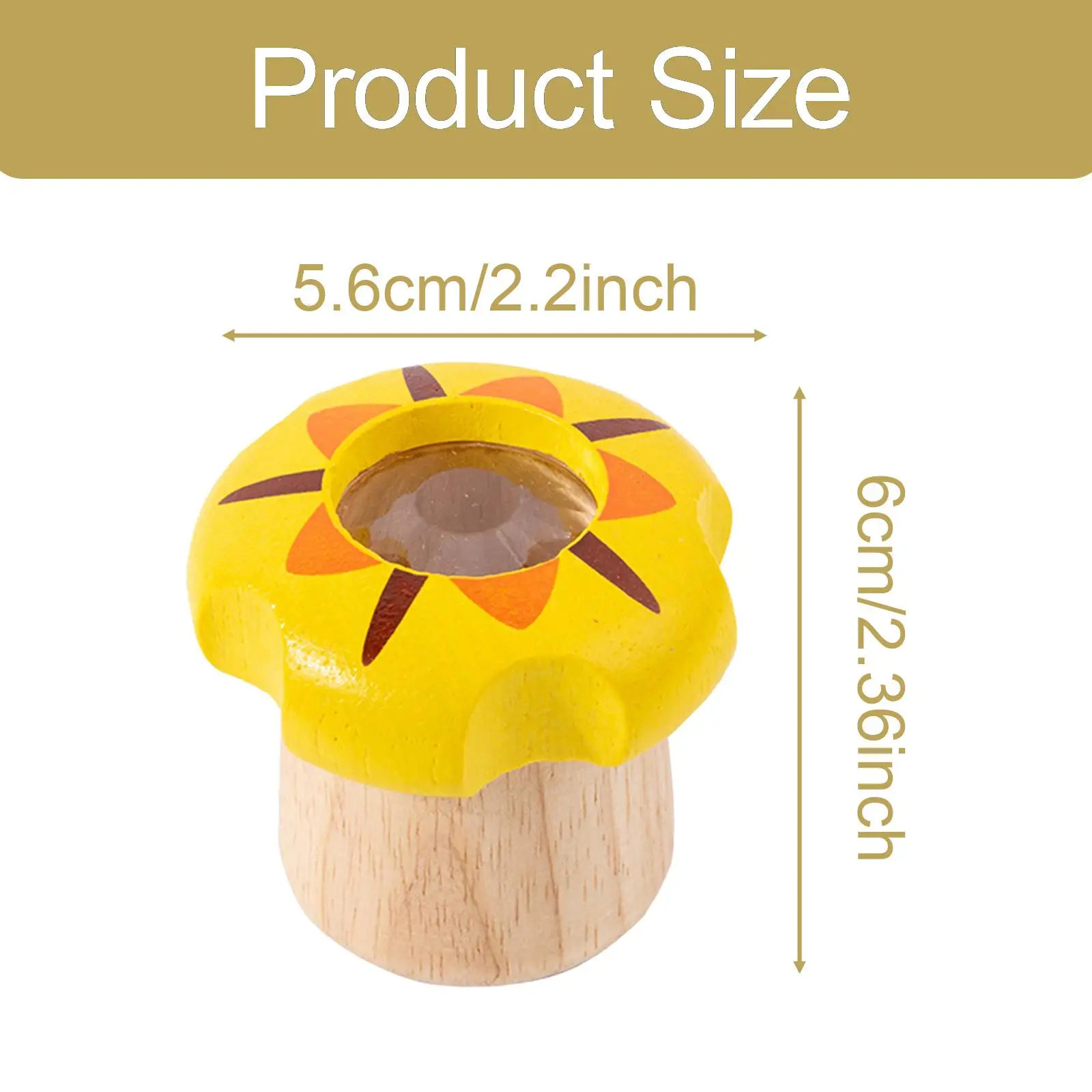 Wooden Kaleidoscope Kids Toy Interactive Festival Gift Educational for Kids