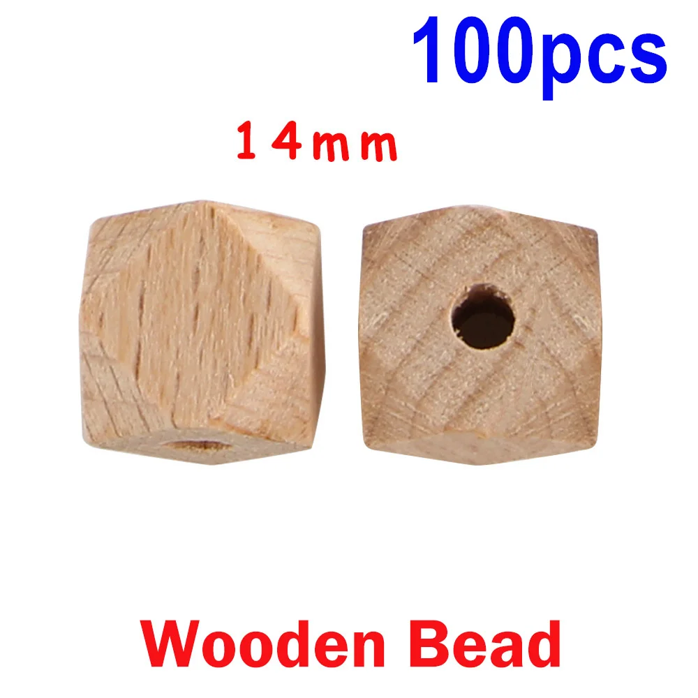 14mm Hexagon 100pcs