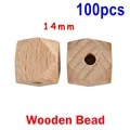 14mm Hexagon 100pcs