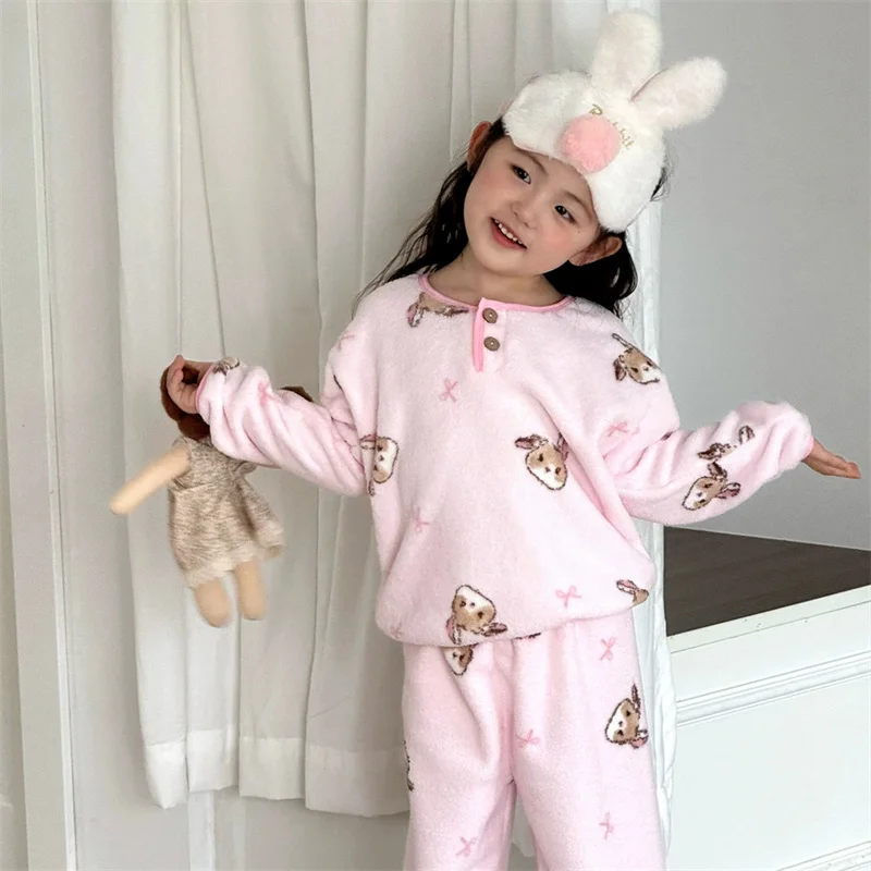 Conjunto de punto para bebé unisex – Pijama de invierno cálido - imagen 3