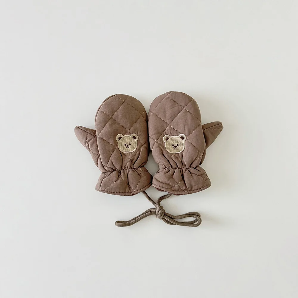 Guantes de invierno para niños con motivos animales – Estilo coreano - imagen 5