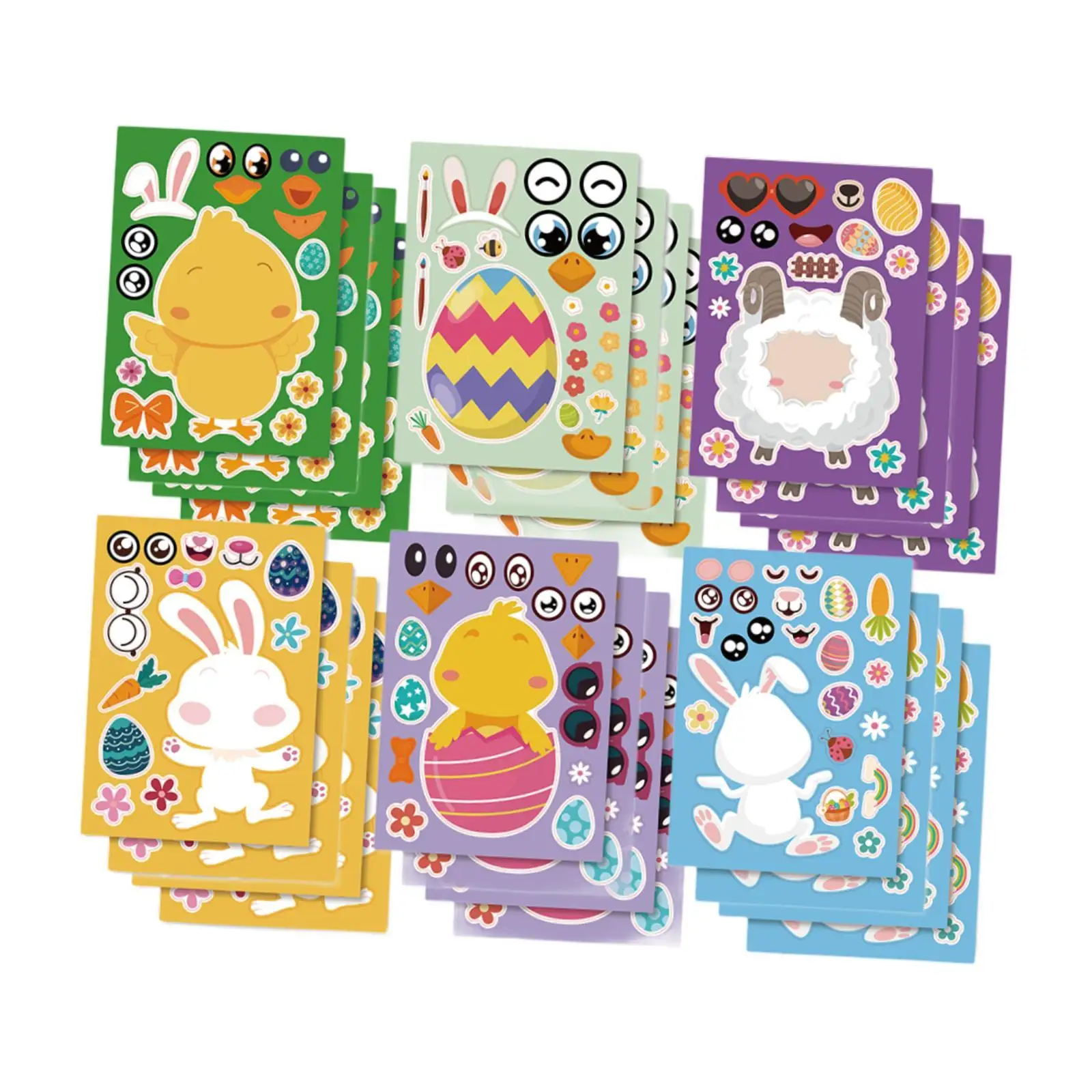24 Pieces Easter Party Stickers Decoration Stickers Decals Easter Stickers for Cards Holiday Crafts Education Activities Easter 24 Pieces Easter Party Stickers Decoration Stickers Decals Easter Stickers for Cards Holiday Crafts Education Activities Easter
