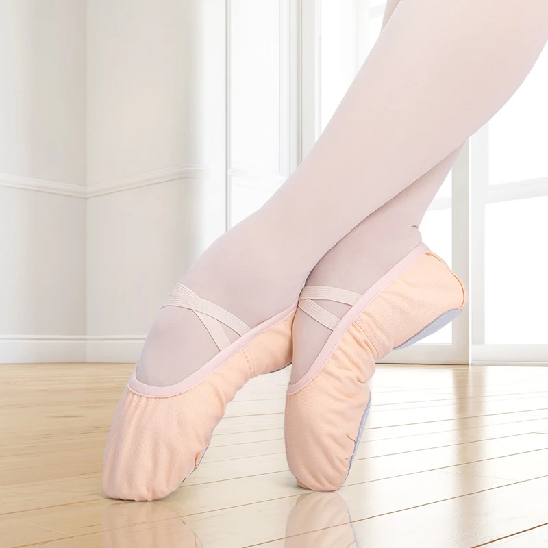 Zapatos de punta para niñas y niños, zapatillas de baile, zapato de práctica de bailarina de alta calidad para Ballet, zapato profesional de bailarina de Ballet de 6 colores