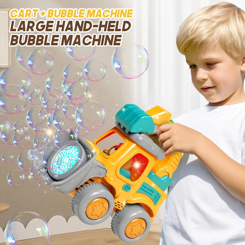 Máquina de burbujas eléctrica automática con tanque infantil - imagen 2
