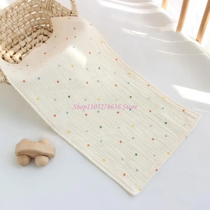 Toalla bebé R6FD para babear babero babero Cartoon estampado estampado para niños para niños, pañuelo 4 capas, - imagen 3