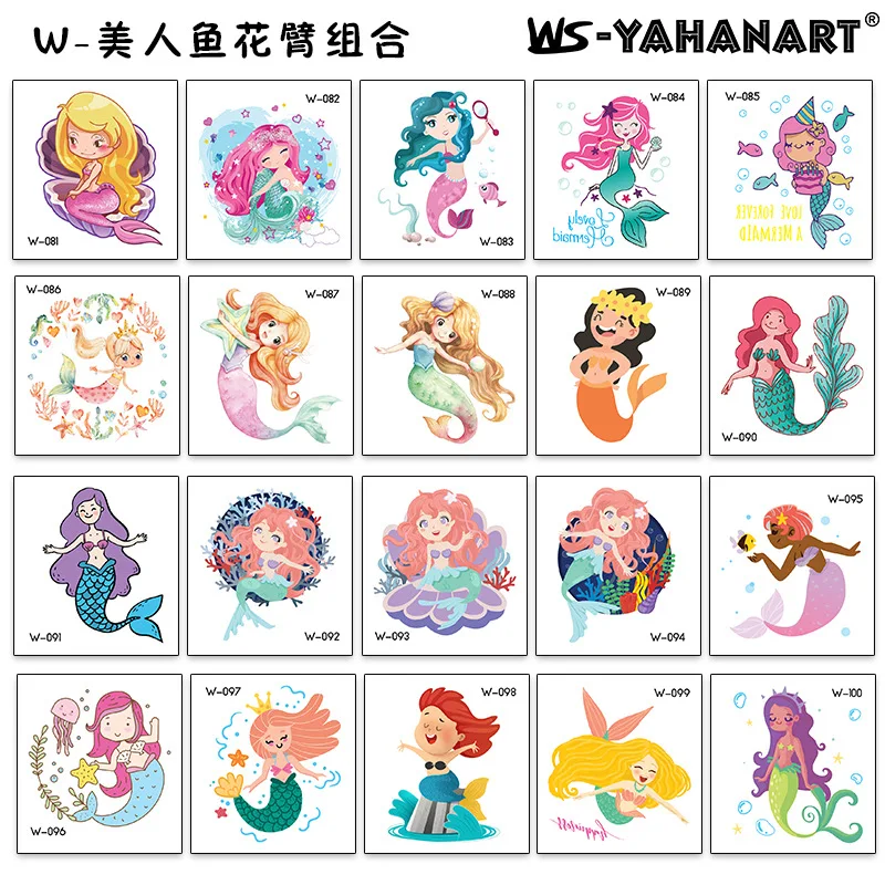 20PCS-WMeiRenYuHuaBi