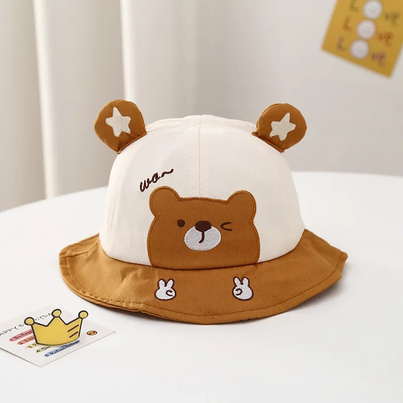 Gorra marinera para bebé con oso y rana – Verano - imagen 5