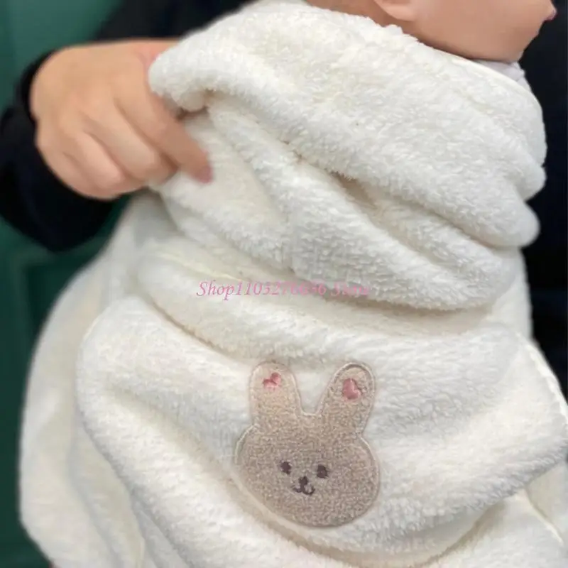 Cochecito bebé protector R6FD, Poncho a prueba viento, envoltura cómoda y segura para portabebés - imagen 2