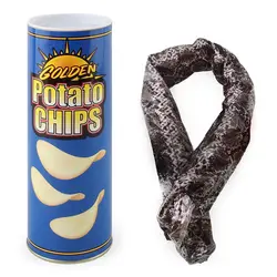 Lata mágica serpiente de patatas fritas – Bromas Halloween
