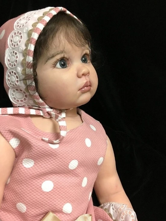 NPK 27 ''alta cantidad sin terminar sin pintar DIY piezas de muñeca Reborn Dol Kit Julieta tamaño enorme niña pequeña tacto Real suave