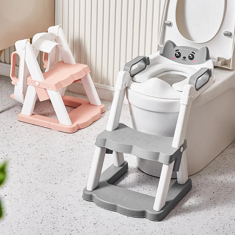 Taburete de aprendizaje antideslizante plegable para baño - imagen 3