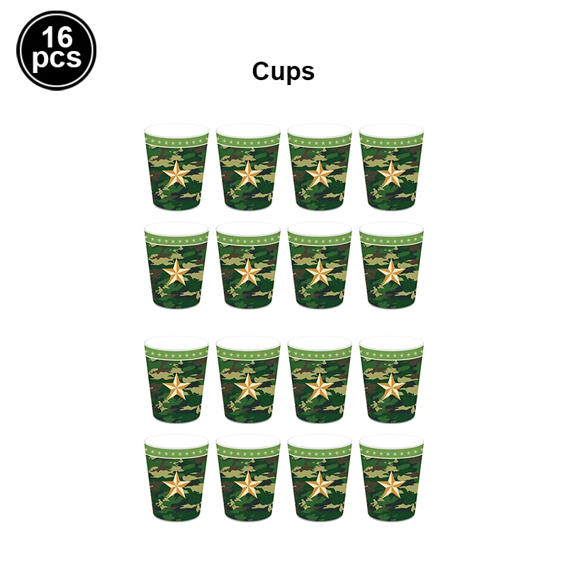 Cups 16pcs