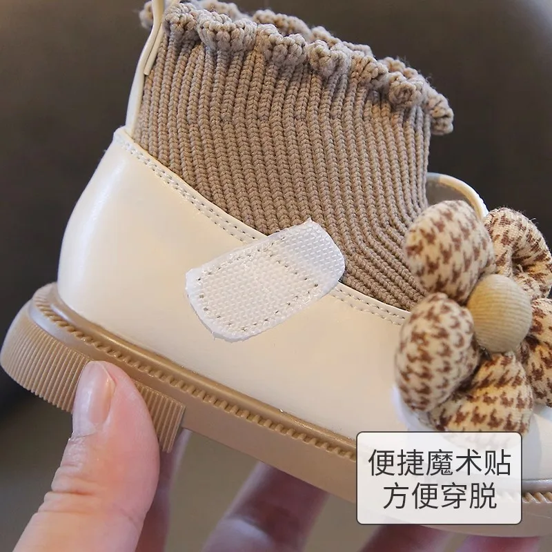 Botas de invierno niña estilo princesa cómodas y cálidas - imagen 3