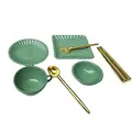 7pcs green